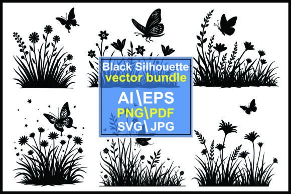 Silhouette Wildflower Floral Butterfly Review