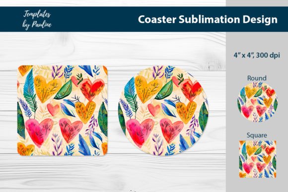 Yellow Heart Car Coaster Sublimation Review